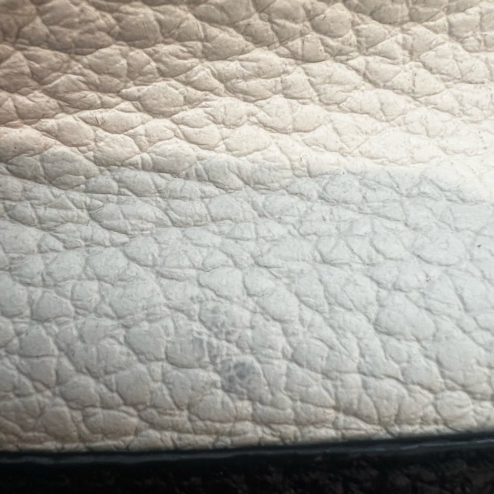 👜 💙 Kate Spade Cameron Navy & Almond Satchel | Two-Tone Pebbled Leather - Picture 15 of 16